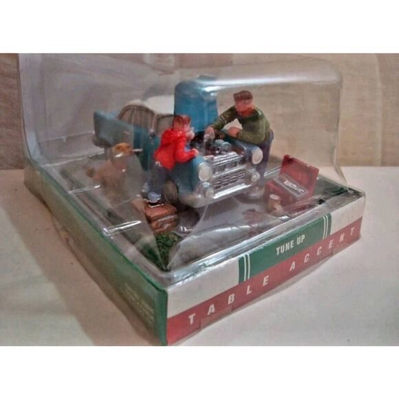 NEW IN BOX RETIRED VINTAGE "TUNE-UP" LEMAX HOLIDAY TABLETOP COLLECTIBLE - Picture 5 of 8